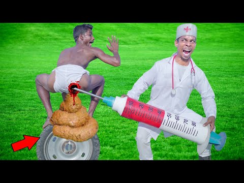 Top New Very Special Trending Comedy Video 2025Amazing Injection Wala Comedy Video Doctor 2025Ep