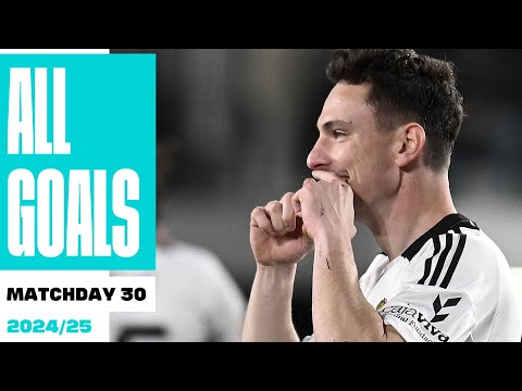 TODOS los GOLES de la JORNADA 30 de LALIGA Hypermotion 2024/25