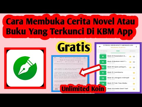 Cara Membuka Cerita Novel Yang Terkunci KBM App | Cara Buka Buku Terkunci KBM App