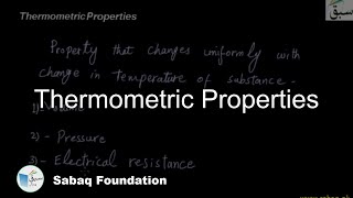 Thermometric Properties