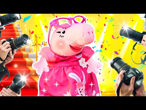 Maman Pig au concours de beauté 👑💄Robe magique, maquillage et grande victoire !
