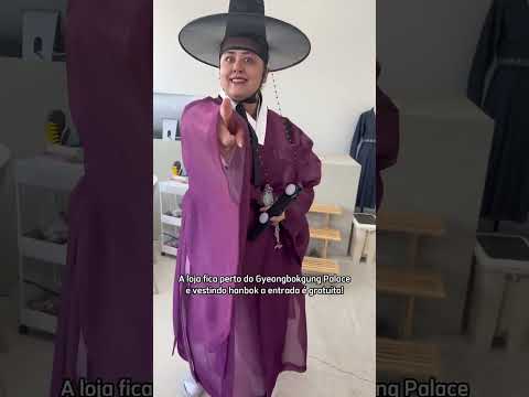Vesti #hanbok masculino igual aos de webtoon na Coreia do Sul!