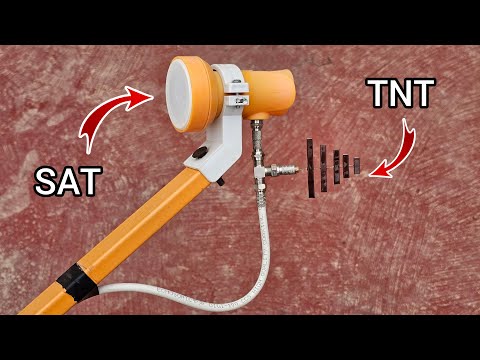 How to operate TNT terrestrial and satellite channels with one TV cable