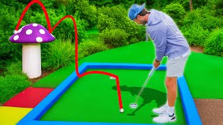 We Had a Left Handed Mini Golf Match..