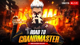 🔴[Live] Grand Master Rank Push in Free Fire - Free Fire Telugu Live - #freefirelivetelugu