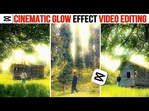 Cinematic GLOW effect tutorial | viral Reels video Colour Grading | Capcut Editing  Tutorial