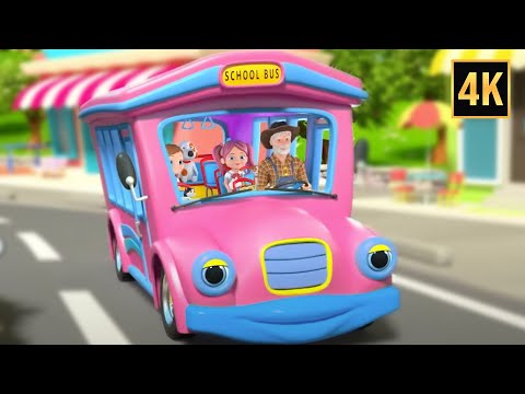 The Wheels on the Bus Fun Learning Nursery Rhyme & Kids Song