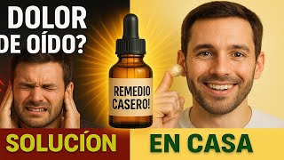 Remedios Caseros para DOLOR de OIDOS Que es Bueno Tomar y Quitar Dolor Rapido 2025