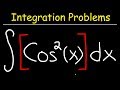 Understanding the Integral of Cosine Squared