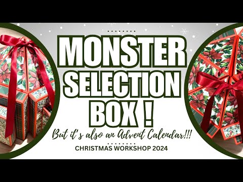 EPIC GIFT BOX IDEA! Selection Box 2024, BUT It's also an ADVENT CALENDAR!!!