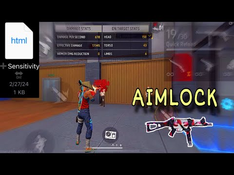 AIMLOCK PANEL FOR iOS 📲 | 99% HEADSHOTS 🇧🇷