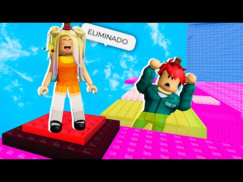 TROLLEO a MI NOVIO en la TORRE TROLL del JUEGO DEL CALAMAR en Roblox !!