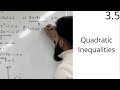Quadratic Inequalities and Graphs