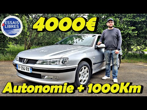 BERLINE PEUGEOT 406 🇨🇵 : LE CLASSIQUE ÉCONOMIQUE TRES PULLMAN (Conso 5.1 L) !