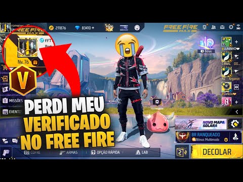 PERDI MEU VERIFICADO DO FREE FIRE! NÃO SOU MAIS INFLUENCIADOR? NOVO SISTEMA PRIME!