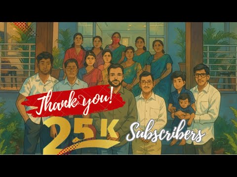 Celebrating 25,000 Subscribers! तुमच्या प्रेमामुळे शक्य झालं! 25k YouTube Family | What is next ?