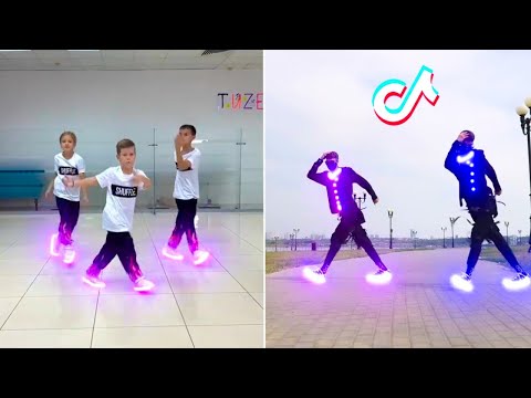 Симпа Gentlemen Dance Tuzelity 😎💥 Neon Mode 😱 Simpapa Tuzelity Shuffle Dance TikTok Compilation 2024