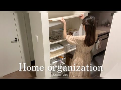 【 Organize with me 】 家中の収納を使い勝手よくアップデートする | スリッパラックDIY