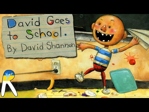 David Goes to School - Animated Read Aloud Book for Kids - YouTube