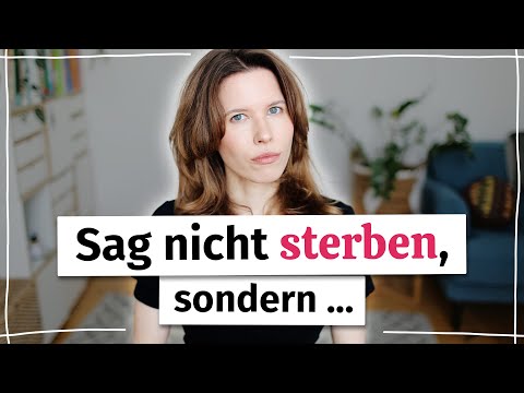 Diese Synonyme für „sterben“ solltest du kennen (Deutsch B2, C1)