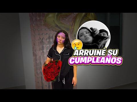 PINTÉ DE VIOLETA A MI ESPOSA EN SU CUMPLEAÑOS | Le arruiné el día...