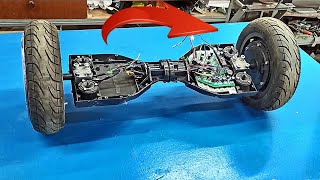 Many people were surprised by this homemade product from an old GYRO scooter!