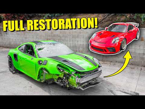 FULL BUILD - REBUILDING A CRASHED GT3RS!