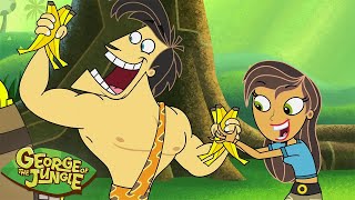 George Goes BANANAS!! 🍌 | George of the Jungle | 1 Hour of Full Episodes | Cartoons For Kids