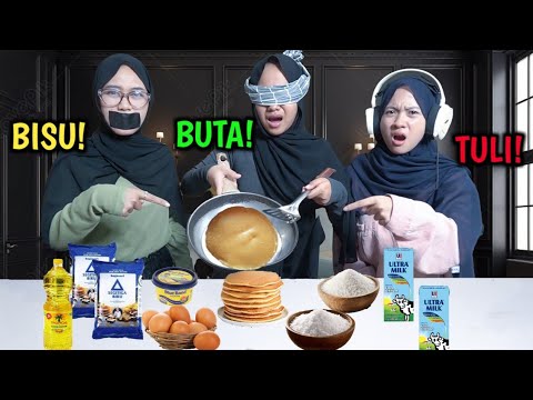 TANTANGAN MASAK BUTA TULI DAN BISU! FRIENDLY GIRLS 