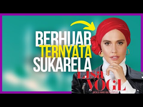 Hijab Penindasan? 🫢🫢 Ini Jawaban Mualaf Ikon Fashion Lisa Vogl