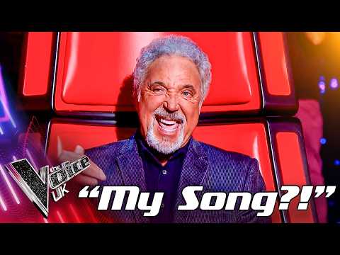 Coaches React To Their Own Songs in the Blind Auditions