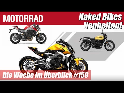 Naked Bikes: Honda, QJMotor, Ducati, Zontes - Neuheiten im Fokus | MOTORRAD Wochenrückblick #159