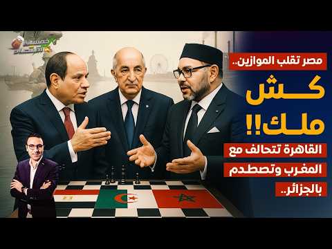 مصر تتحالف مع المغرب وتصطدم بالجزائر..مصر تقلب الموازين..كش ملك!!    #خمسينة_اقتصاد