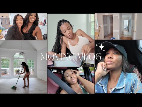 MOVING VLOG | HOUSE RENOVATIONS, TEAM PHOTOSHOOT + I FAINTED WHILE MOVING