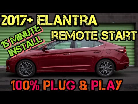 2020 hyundai elantra remote start