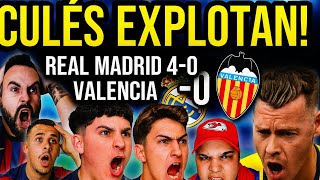 💥CULES EXPLOTAN TRAS LA GOLEADA DEL MADRID AL VALENCIA (4-0)