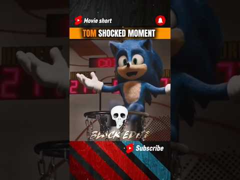 tom shocked moment 🤯😂 #sonic #sonicthehedgehog #edit #sonicmovie #trendingvideos #viralvideos