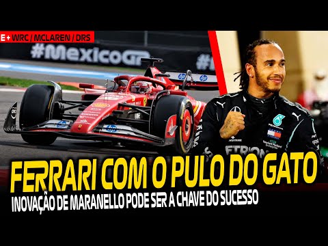 EITA! FERRARI INOVA E PODE TER ENCONTRADO O PULO DO GATO / TÍTULO DO WRC / MCLAREN / DRS