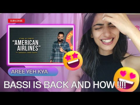 American Airlines | Stand Up Comedy | Ft ‪@AnubhavSinghBassi Reaction