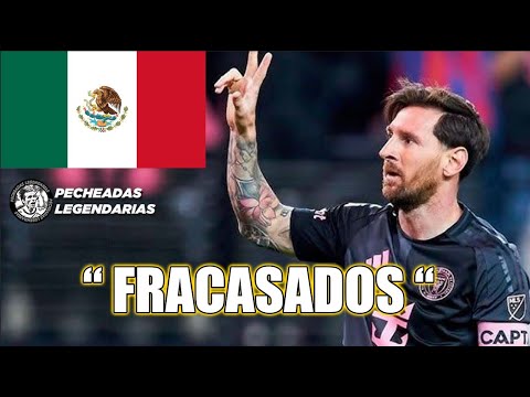 MESSI SE HARTÓ DE LA ENVIDIA MEXICANA