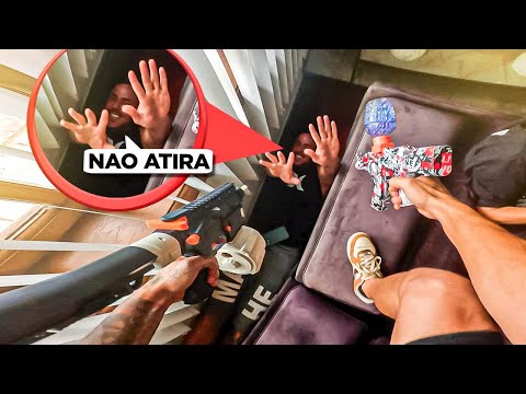 NÃO ATIRA GUII - SAI DAÍ RENATO ESCONDE ESCONDE COM ARMINHA DE ORBEZ