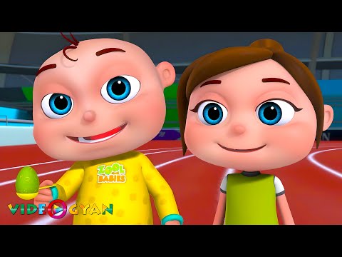 Zool Babies Playing Egg And Spoon Song & More | Nursery Rhymes & Kids Songs | 3D Rhymes For Children