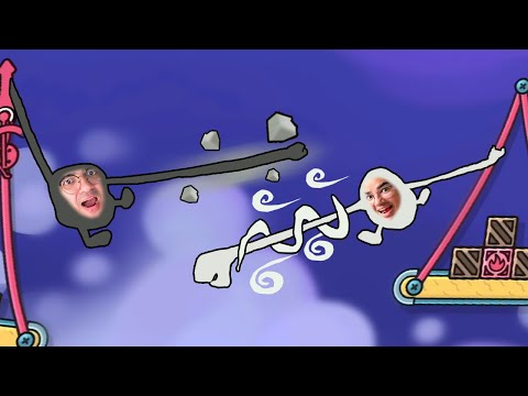 BATALHA DOS BONECOS DE ELÁSTICOS DE ROCHA vs VENTO! (braços grudentos)