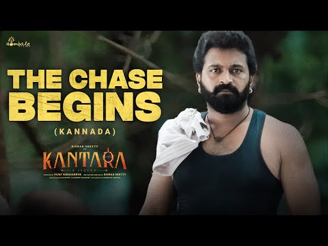 Kantara - The Chase Begins Scene | Kannada | Rishab Shetty | Sapthami Gowda | Hombale Films