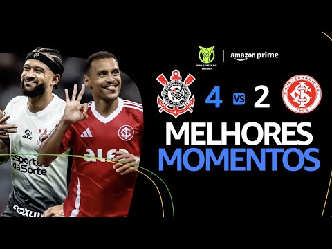 CORINTHIANS 4 x 2 INTER | MELHORES MOMENTOS | CAMPEONATO BRASILEIRO 2025