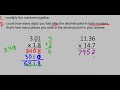 Exploring Multiplication of Rational Numbers and Decimals