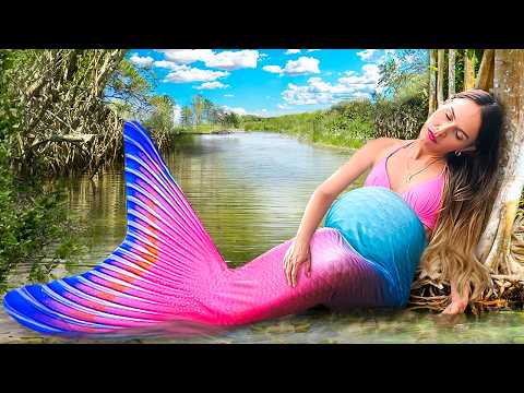 The Pregnant Mermaid is Lost in the Forest! We Need to Save Her