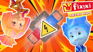 Fixiki Sezon Nou | Fire și fierul de călcat vechi 🔥🧲 | Lecția despre transformator | Desene animate