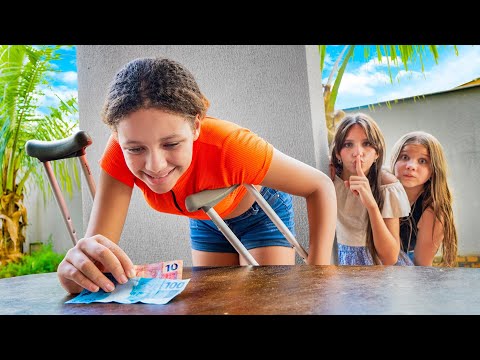 Elas deixaram dinheiro dando sopa pra testar a Isabely, mas…