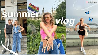 A Snapshot of Summer in Brighton: pride, hen do, billboards and grief